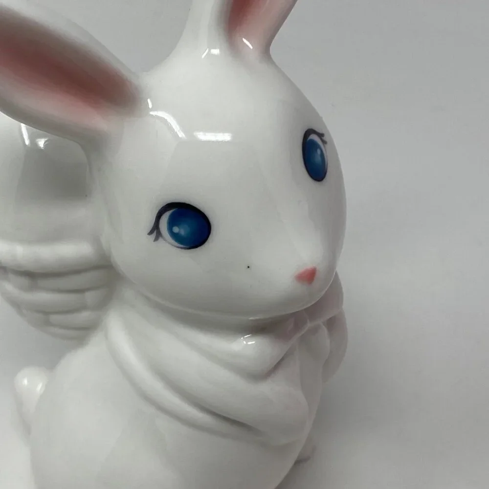 Target Ceramic Bunny with Backpack and Chick Easter Animal Figurines - Spritz™